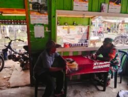 Melalui Komsos, Babinsa Panga Dorong Petani Agar Menjual Gabah ke Bulog dalam Mendukung Ketahanan Pangan