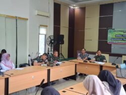 Dandim 1001/HSU-BLG Hadiri Rapat Tim OKKPD dan Sosialisasi Kelembagaan Keamanan Pangan