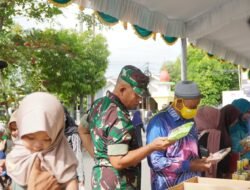 Kodim 1001/HSU-BLG Dukung Pasar Murah Ramadhan di Hulu Sungai Utara