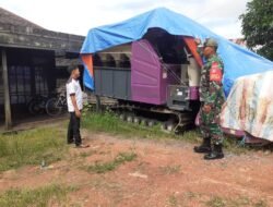 Koramil Babirik Dukung Pertanian Hulu Sungai Utara dengan Hadir di Serah Terima Traktor
