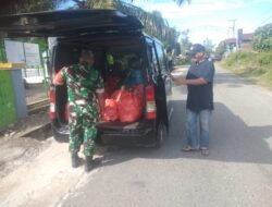 Babinsa Pantau Distribusi Makanan Bergizi Gratis di Kabupaten Aceh Jaya Berjalan Lancar