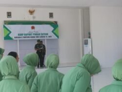 Kodim 1509/Labuha Gelar Upacara Korp Raport Pindah Satuan, Disaksikan Seluruh Personil dan Persit KCK