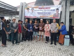 Penyaluran BST di Rantau Kanan Mendapat Pendampingan dari Babinsa Koramil Bungur