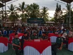 Keluarga Besar Kodim 1005/Barito Kuala Melaksanakan Acara Buka Puasa Bersama Pangdam VI/Mulawarman Secara Vicon