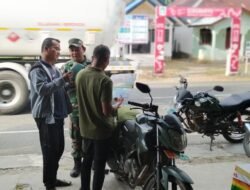 Babinsa Koramil 05/Panga Melaksanakan Motor Pintar