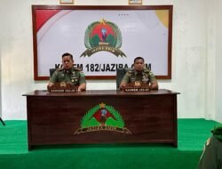 Jam Komandan Danrem 182/JO, Cegah Pelanggaran dan Tingkatkan Sinergitas