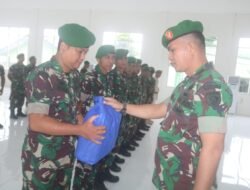 Apel Pemberangkatan Cuti Lebaran: Dandim 1509/Labuha Tekankan Pentingnya Keamanan