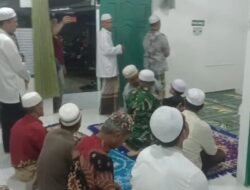 Koramil 1005-09/Anjir Pasar Gelar Buka Puasa Bersama, Pererat Kekompakan dan Kebersamaan Anggota dan Keluarga