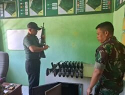 Sidak Gudang Senjata, Dandim 0114/Aceh Jaya Tingkatkan Pengawasan di Koramil