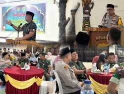 Sinergitas TNI-POLRI di Fakfak, Korem 182/JO dan Kodim 1803/Fakfak Buka Puasa Bersama