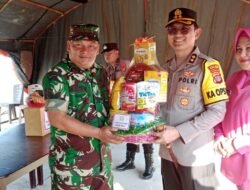 Sinergitas TNI POLRI di Kutai Timur Gelar Berbagai Kegiatan
