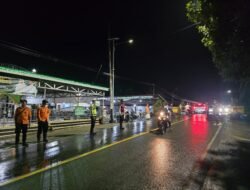 TNI-Polri Gelar Pengamanan Pos Ketupat Intan