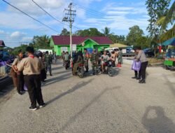 Kodim 0909/Kutai Timur Perkuat Sinergitas TNI POLRI Dengan Berbagai Kegiatan
