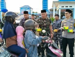 Kodim 0909/Kutai Timur Perkuat Sinergitas TNI Polri dengan Berbagai Kegiatan