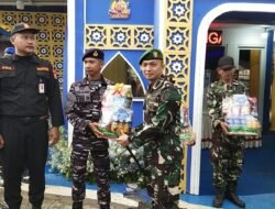 Dandim 0909/Kutai Timur Kunjungi Pos Pengamanan Bersama Forkopimda