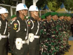 Prajurit Kodim 1003/HSS Berkomitmen Memberikan Rasa Aman dan Nyaman Kepada Masyarakat Pada Malam Takbir Idul Fitri 1446 H