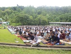 Sholat Idul Fitri 1446 H, Babinsa Kodim 1801/Manokwari Gelar Pengamanan