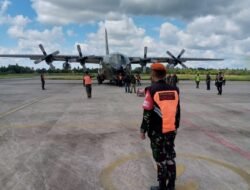 Satgas Kopasgat Amankan Gerbang Utama Wilayah Perbatasan Timur Indonesia di Bandara Mopah