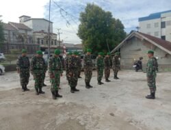 Anggota Kodim 1001/HSU-BLG Siap Amankan Perayaan Idul Fitri