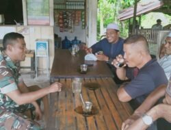 Babinsa Pos Ramil Darul Hikmah Kodim 0114/Aceh Jaya Laksanakan Komsos di Desa Rentang