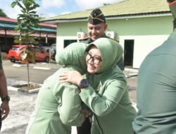 Komandan Kodim 1003/HSS Pimpin Halal Bihalal Untuk Mempererat Hubungan Silaturahmi