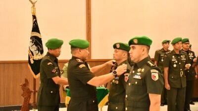 Serah Terima Jabatan Dandim 0820/Probolinggo, Danrem 083/Bdj Berikan Amanat