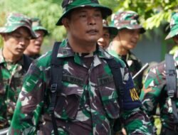 Kodim 1001/HSU-BLG Gelar Latihan Hanmars, Bina Fisik Prajurit Siap Tugas