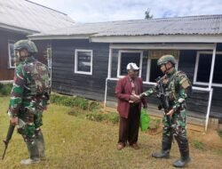 Satgas Yonif 614/RJP Pererat Silaturahmi dengan Tokoh Masyarakat