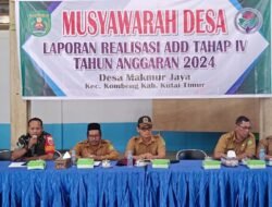 Musyawarah Terkait Realisasi Dana Desa Dihadiri Babinsa