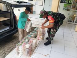 Pendampingan Penyaluran Makan Bergizi Gratis Dilakukan Babinsa Koramil 1010-01/Bungur