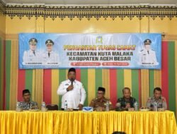 Penuh Keakraban, Seremoni Pengantar Tugas Camat Dihadiri Danramil dan Tokoh Daerah