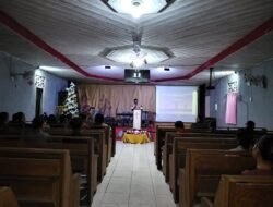 Pengamanan Ibadah Jumat Agung, Koramil Awayan Siap Jaga Keamanan