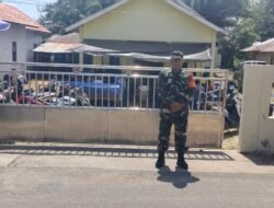 Pengamanan Ibadah Kebangkitan Yesus Kristus Dilakukan Babinsa Kodim 1010/Tapin