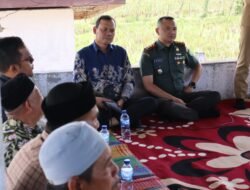 Dandim 0105/Abar dan Forkopimda Aceh Barat Hadiri Kenduri Blang di Desa Pasi Ara