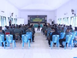 Sosialisasi dan Pemeriksaan Kendaraan Dinas, Prajurit Kodim 1801/Manokwari Siap Tugas