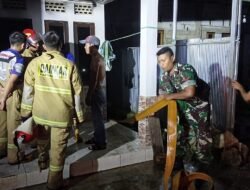 Sinergi Babinsa dan Stakeholder Berhasil Padamkan Kebakaran Rumah di Desa Kalireng