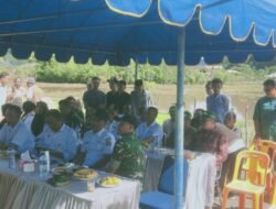 Pelaksanaan Penanaman Padi Serentak 14 Provinsi Tahun 2025 di Aceh Jaya