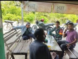 Wujud Apter di Tengah Masyarakat, Babinsa Tekankan Kesiapsiagaan dan Kebersamaan