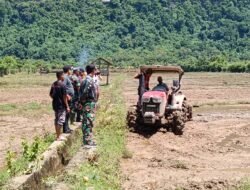 Peninjauan Opslah dan Brigade Pangan Oleh Irjen Kementrian Pertanian RI Kewilayah Kabupaten Aceh Jaya