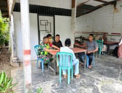 Babinsa Posramil 12/Panton Reu, Serka Medi Subandi, Laksanakan Komsos Bersama Warga di Gampong Baro