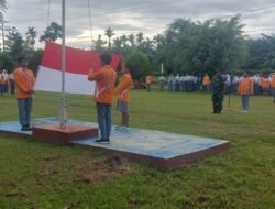 Jadi Irup di SMK Negeri 05, Bati Tuud Koramil Sidey Ajak Para Pelajar untuk Terapkan Hidup Disiplin dan Rajin Belajar
