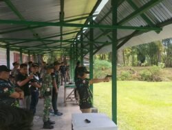 Silaturahmi dan Latihan Menembak, Dandim 0105/Abar Bersama Perbakin Aceh Barat