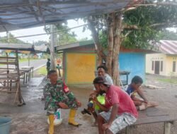 Babinsa Tanah Rubuh Jalin Hubungan yang Baik dengan Warga Binaanya