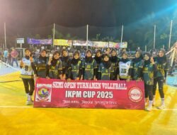 Tim Voli Putri Kobar VC Binaan Kodim 0105/Aceh Barat Melangkah ke Semifinal IKPM CUP