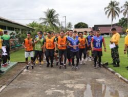 Kodim 0105/Abar Gelar Tes Kesegaran Jasmani Periodik I untuk Prajurit