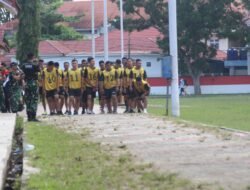 Kodim 1001/HSU-BLG Gelar Tes Kesegaran Jasmani Periodik untuk Prajurit