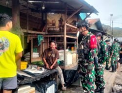 Satgas Kopasgat Pos Moanemani Amankan Hari Buruh Internasional di Kabupaten Dogiyai Papua Tengah, Situasi Aman dan Kondusif Pasca Kegiatan