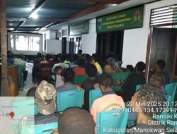 Kodim 1808/Manokwari Selatan Gelar Nobar Film ‘Merah Putih Memanggil’ dalam Rangka Harkitnas