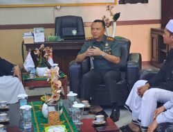 Dandim 0105/Abar Terima Dokumen Hasil Mudzakarah Ulama