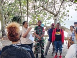 Babinsa Manokwari Utara Dampingi Dosen dan Mahasiswa STIH dalam Penelitian Hukum Terhadap Hewan Penyu